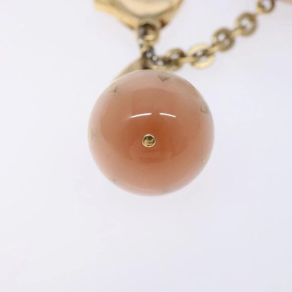 LOUIS VUITTON Porte Cles Blush Charm metal Pink M66981 LV Auth 133010V - Picture 4 of 11